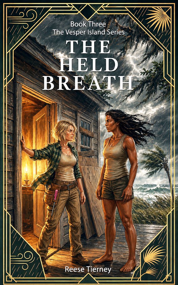 The Held Breath by Reese Tierney — Book Three of The Vesper Island Series, coming soon